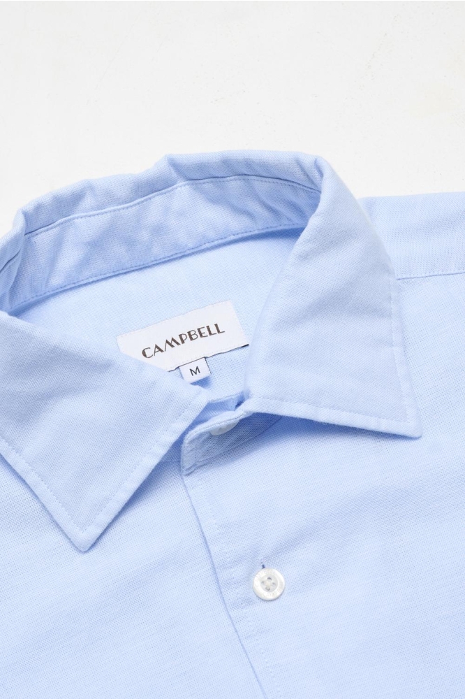SAWYER CASUAL OVERHEMD LM 096149 3251 Chambray blue